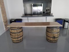 Two Whiskey Barrel Bar Two Whiskey Barrel Bar