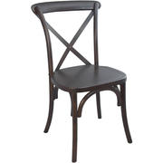 Wood Cross Back Chair Wood Cross Back Chair